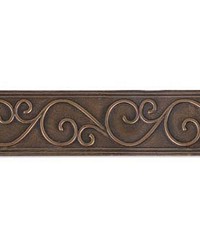 Spanish Scroll Single Metal Cornice