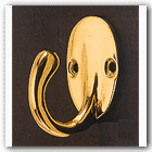 Colonial Hook Pair1 5/8 inch