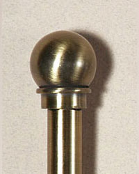 Ball Drapery Rod Set