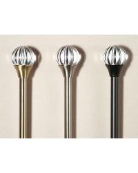 Glass Onion Drapery Rod Set