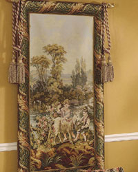 Children with Acantha Border Tapestry