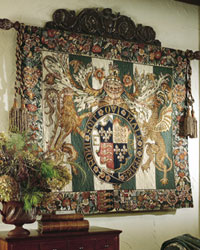 Royal Arms of England Tapestry