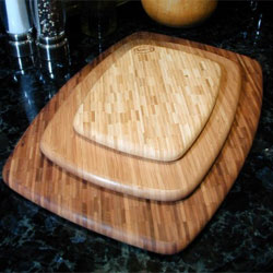 Bamboo and Glass Cutting Boards