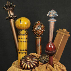 DDecorative Curtain Rods & Finials